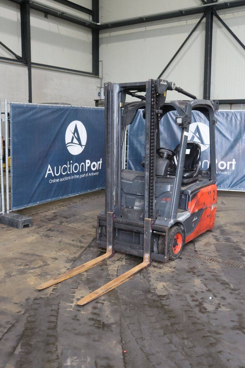 Linde E16C-02 Electric Forklift 1600kg 2018