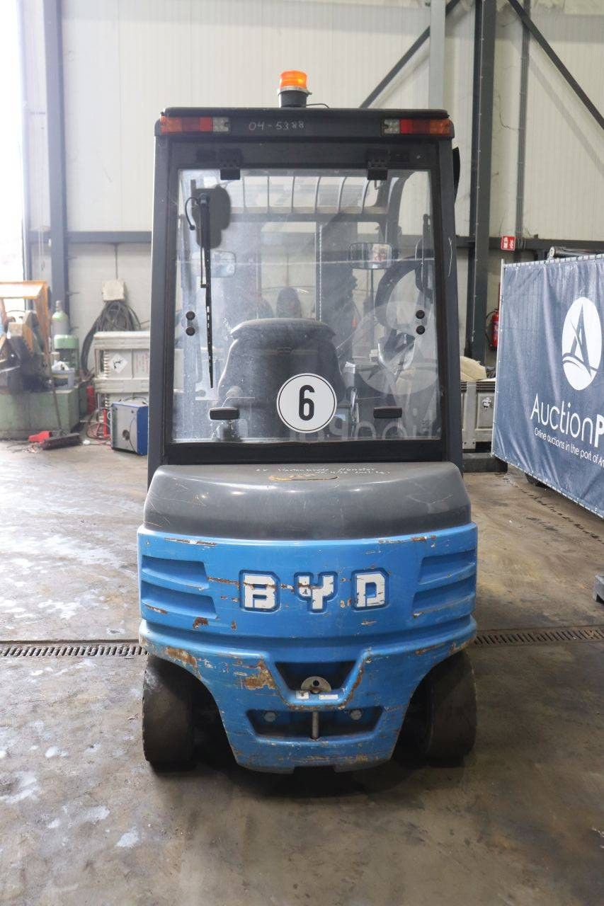 Forklift BYD ECB25C Electric 2500kg 4.8m 2015