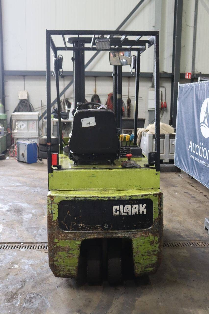 Clark CTM16-SX Electric Forklift 1600kg 3.3m 1998