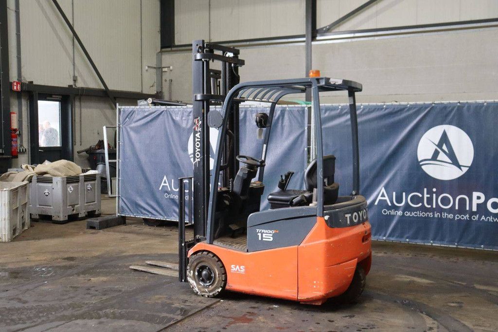 Forklift Toyota 7FBEAST15 Electric 1500kg 4.0m 2011