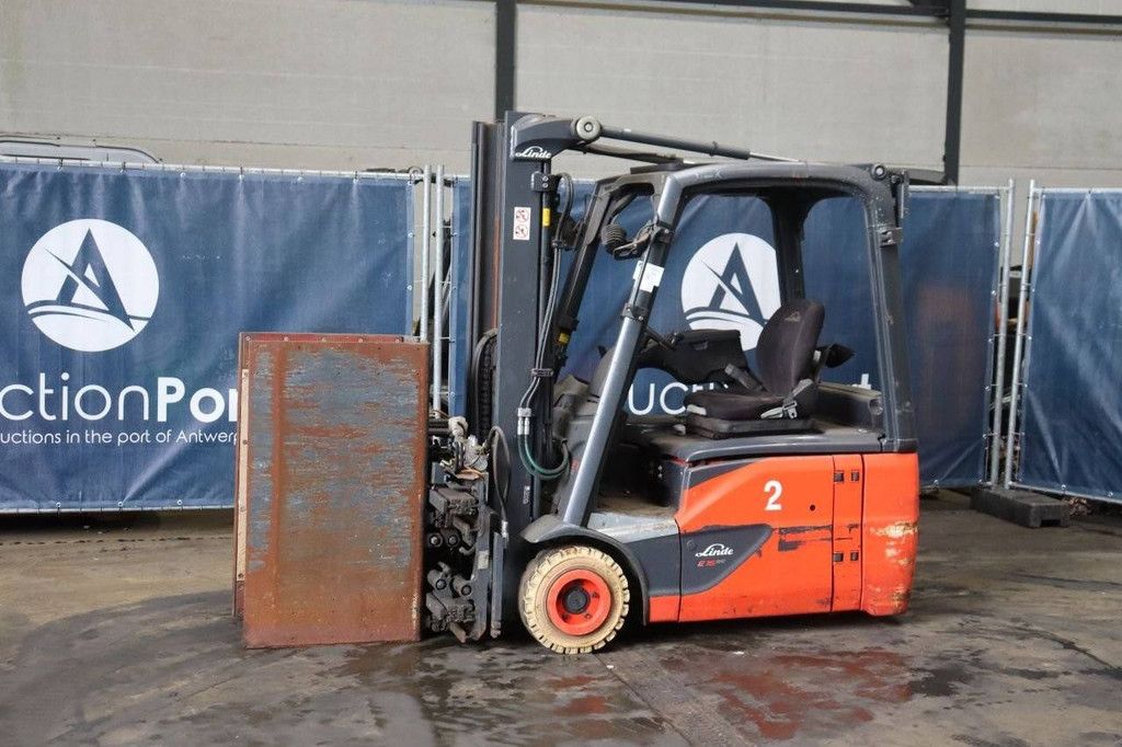 Linde E16-02 Elektrogabelstapler 1600 kg 3,1 m 2018