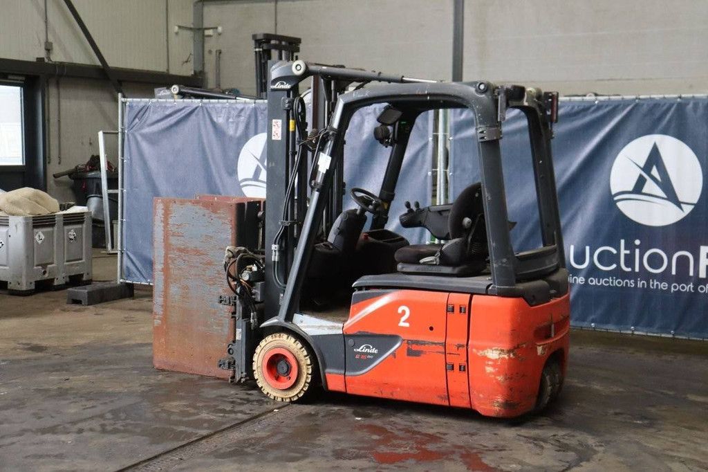 Linde E16-02 Elektrogabelstapler 1600 kg 3,1 m 2018