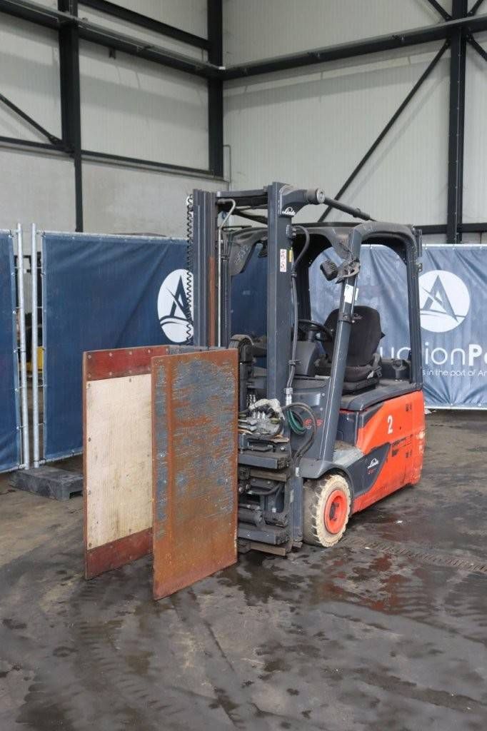 Linde E16-02 Elektrogabelstapler 1600 kg 3,1 m 2018