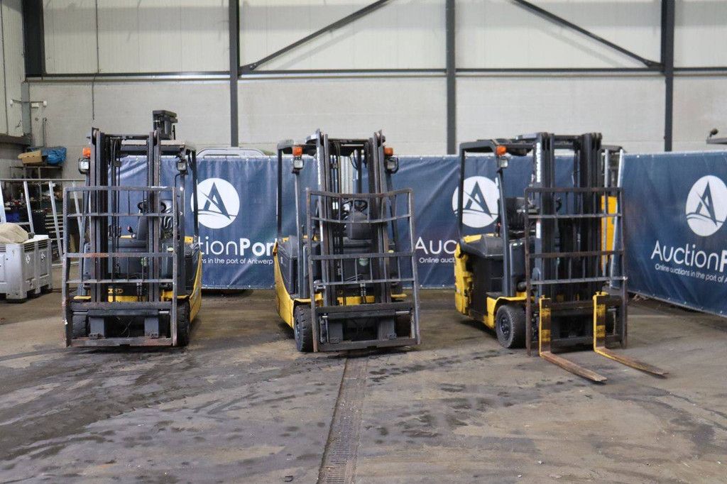 Komatsu FB15M-12 Electric Forklift 1500kg 2015 3 units