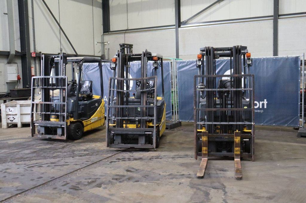 Komatsu FB15M-12 Electric Forklift 1500kg 2015 3 units