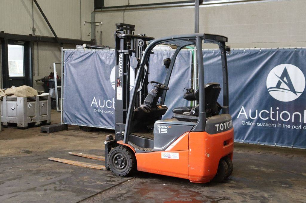 Toyota 8FBE15T Elektrogabelstapler 1500 kg 3,0 m 2017