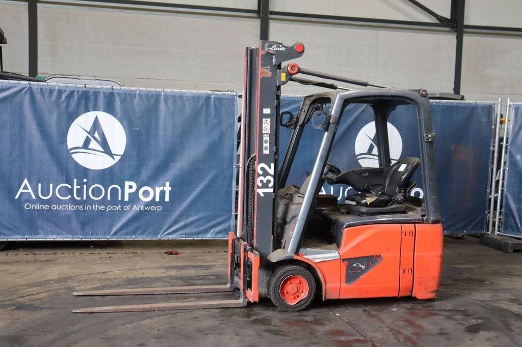 Linde E16 EVO Electric Forklift 1600kg 3.5m 2016