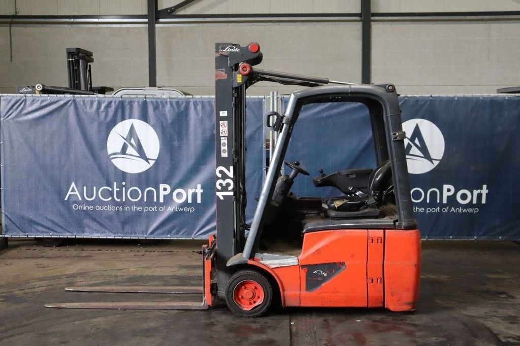 Linde E16 EVO Electric Forklift 1600kg 3.5m 2016