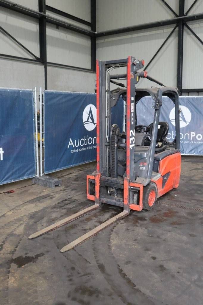 Linde E16 EVO Electric Forklift 1600kg 3.5m 2016
