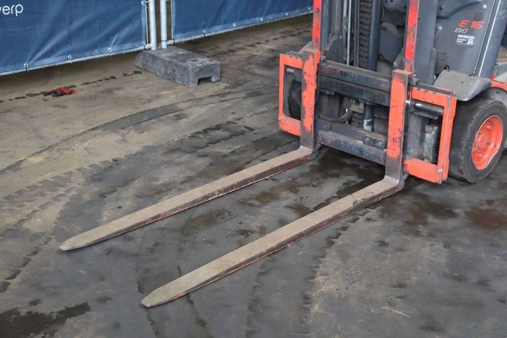 Linde E16 EVO Electric Forklift 1600kg 3.5m 2016