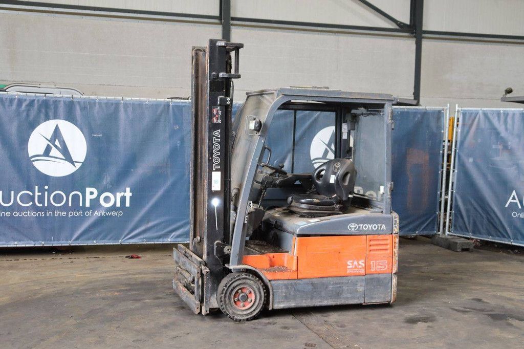 Forklift Toyota 7FBEF15 Electric 1500kg 3.7m 2008