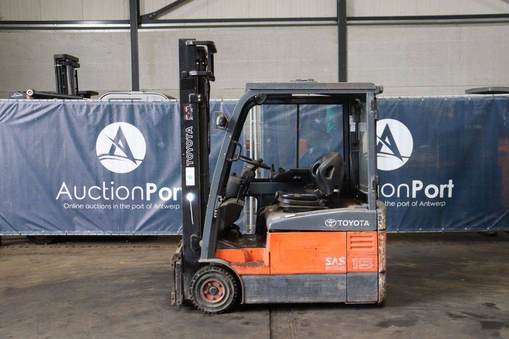 Forklift Toyota 7FBEF15 Electric 1500kg 3.7m 2008