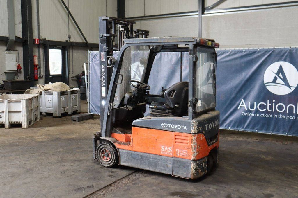Forklift Toyota 7FBEF15 Electric 1500kg 3.7m 2008