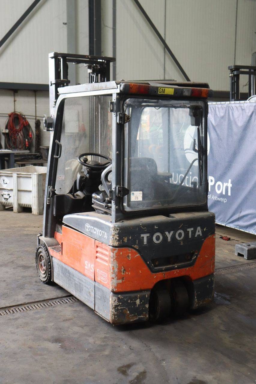 Forklift Toyota 7FBEF15 Electric 1500kg 3.7m 2008