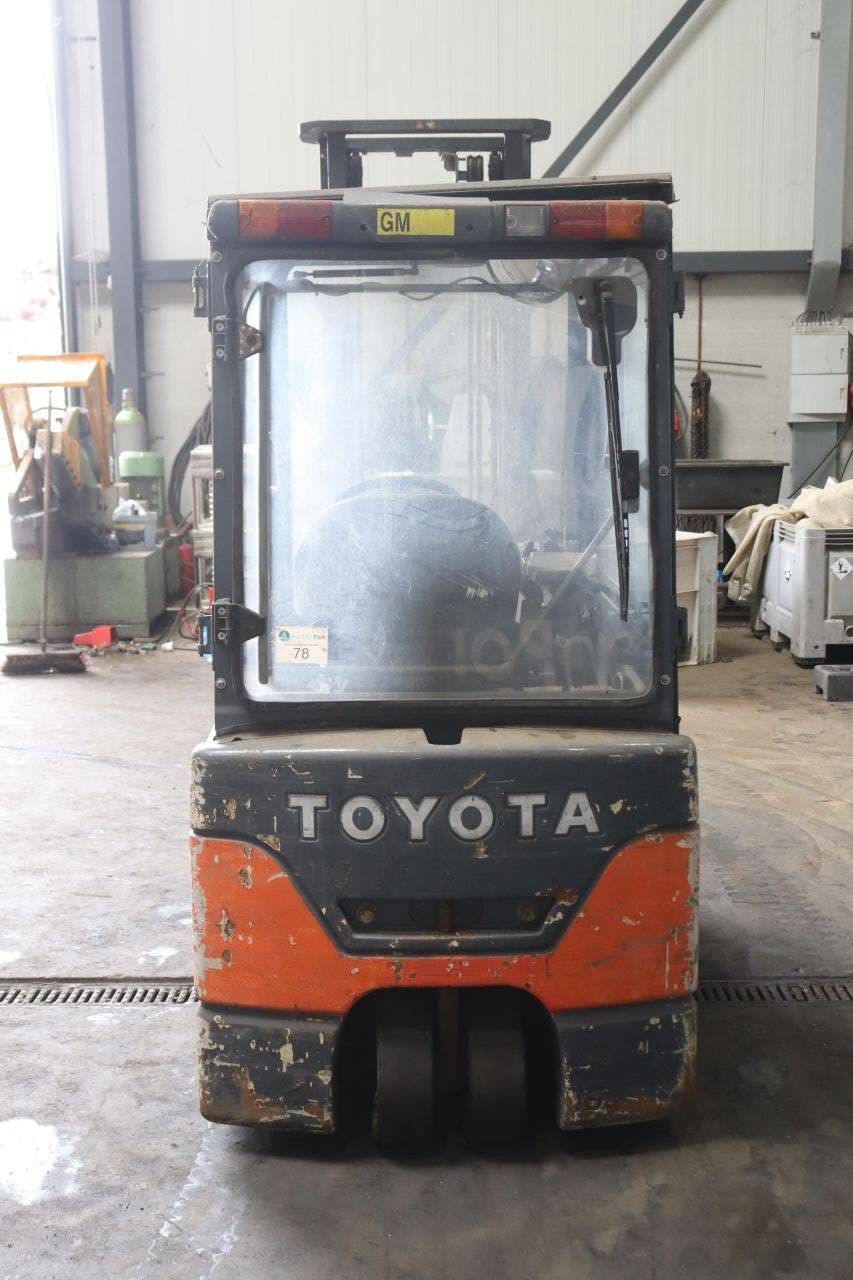Forklift Toyota 7FBEF15 Electric 1500kg 3.7m 2008