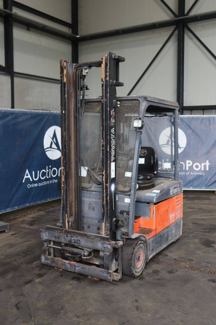 Forklift Toyota 7FBEF15 Electric 1500kg 3.7m 2008