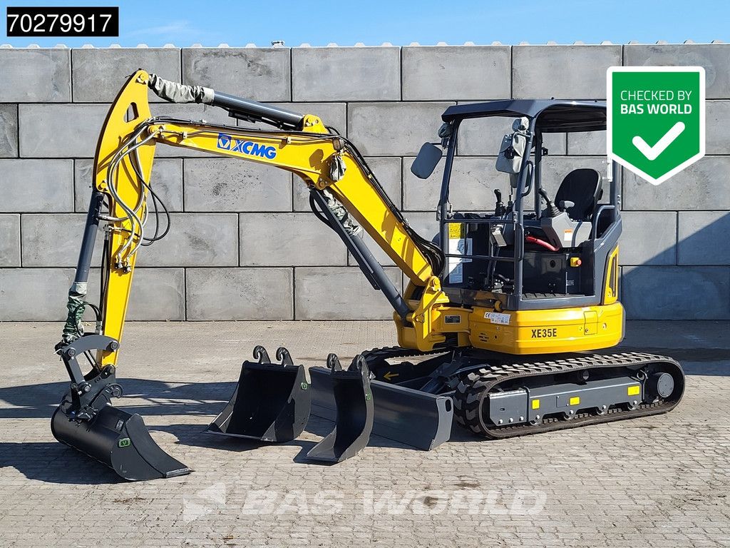 XCMG XE35 E FACTORY WARRANTY - YANMAR ENGINE - CE CERTIFIED