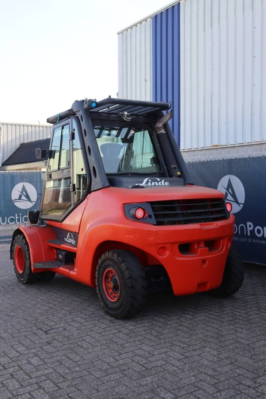 Linde H80D-02/900 Diesel Forklift 8000kg 2015