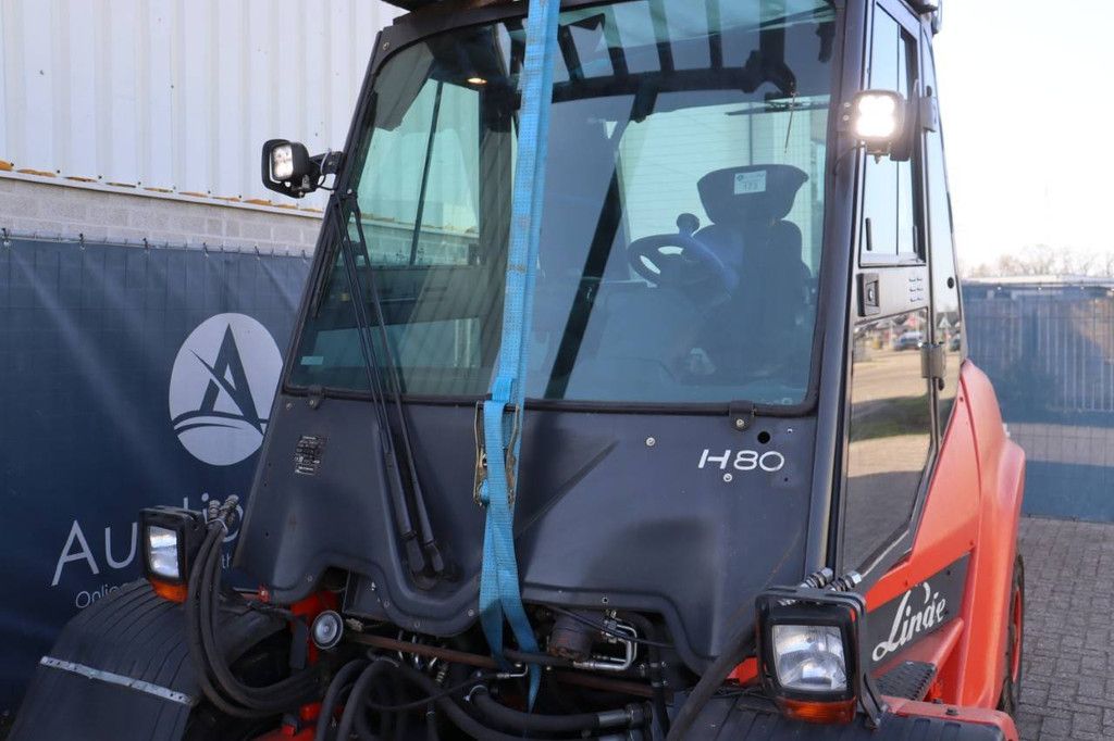 Linde H80D-02/900 Diesel Forklift 8000kg 2015