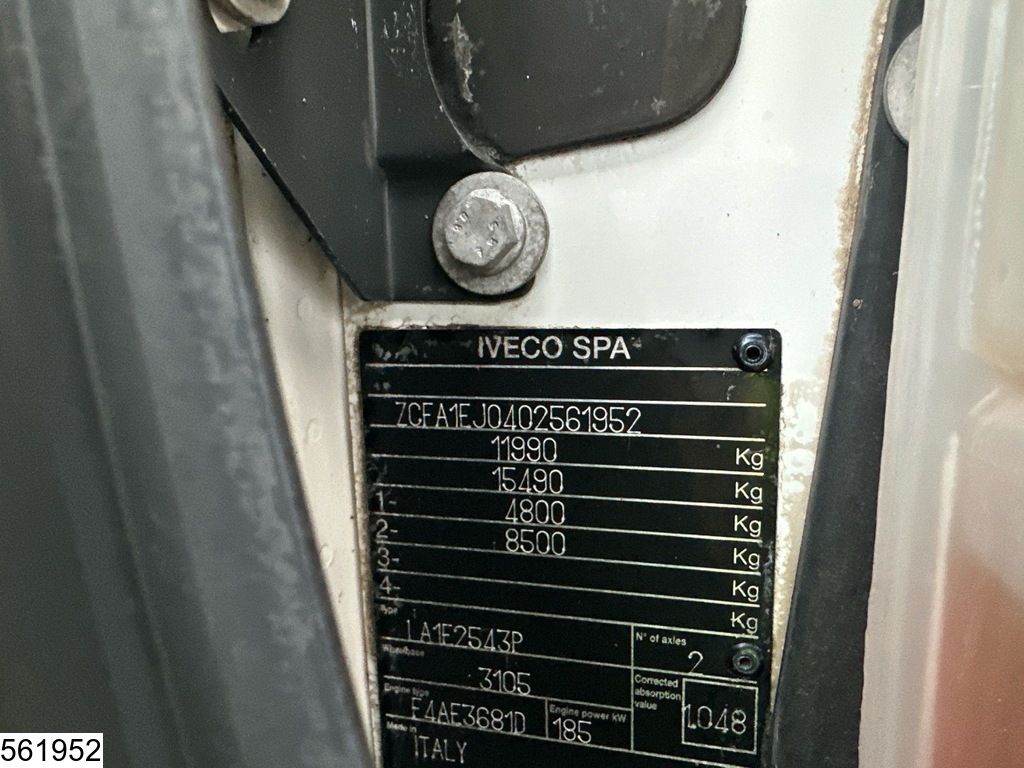 Iveco Eurocargo 120E25 10206 Liter, LPG GPL, Gastank, Manual