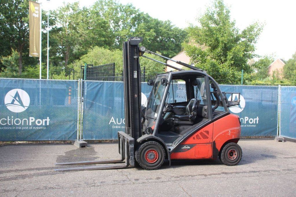 Linde H35D-02 Diesel Forklift 3500kg 5.5m 2013