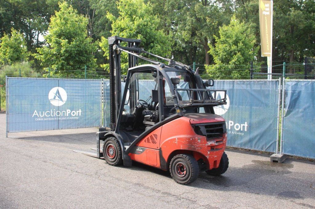 Linde H35D-02 Diesel Forklift 3500kg 5.5m 2013