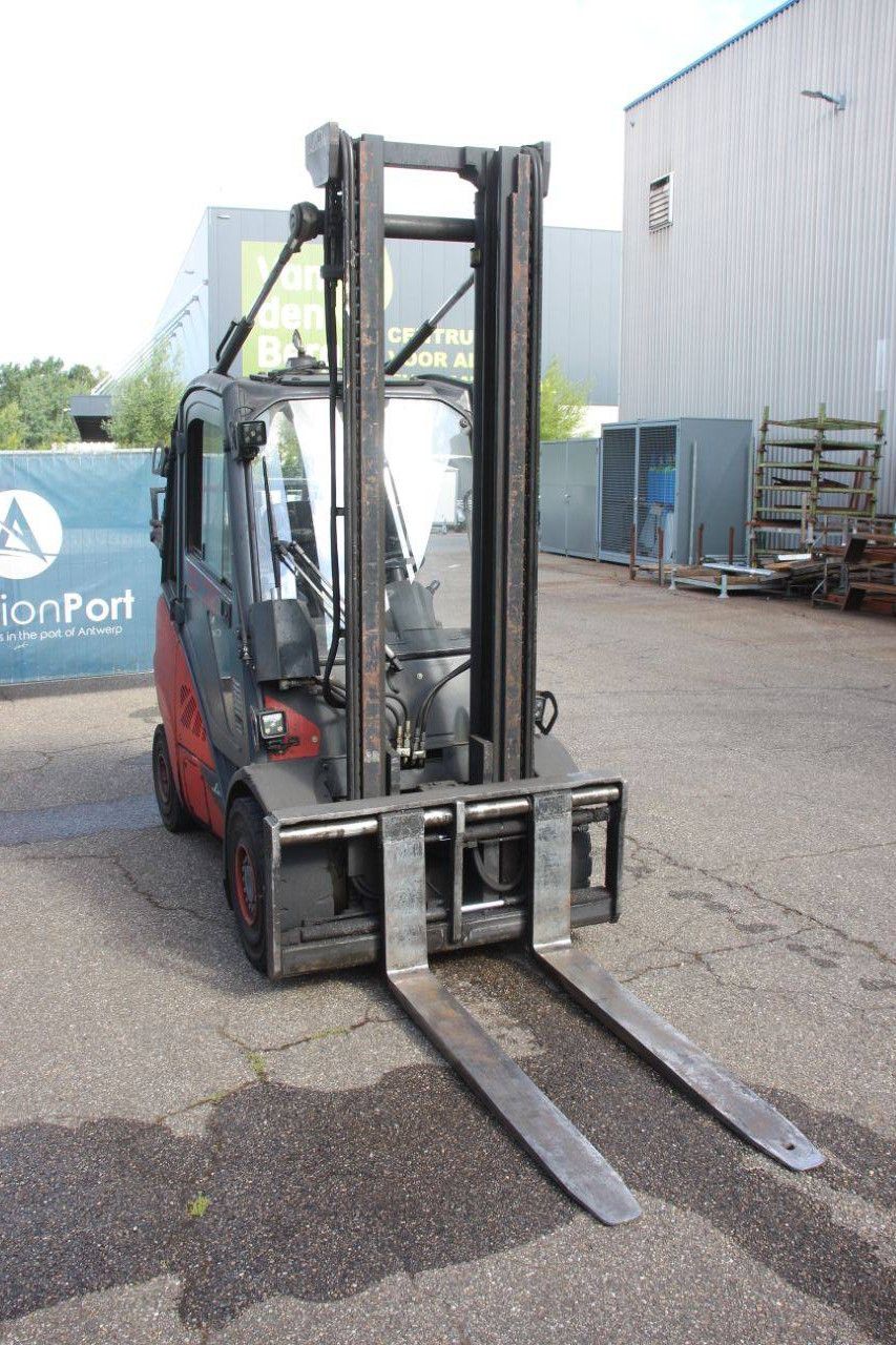 Linde H35D-02 Diesel Forklift 3500kg 5.5m 2013