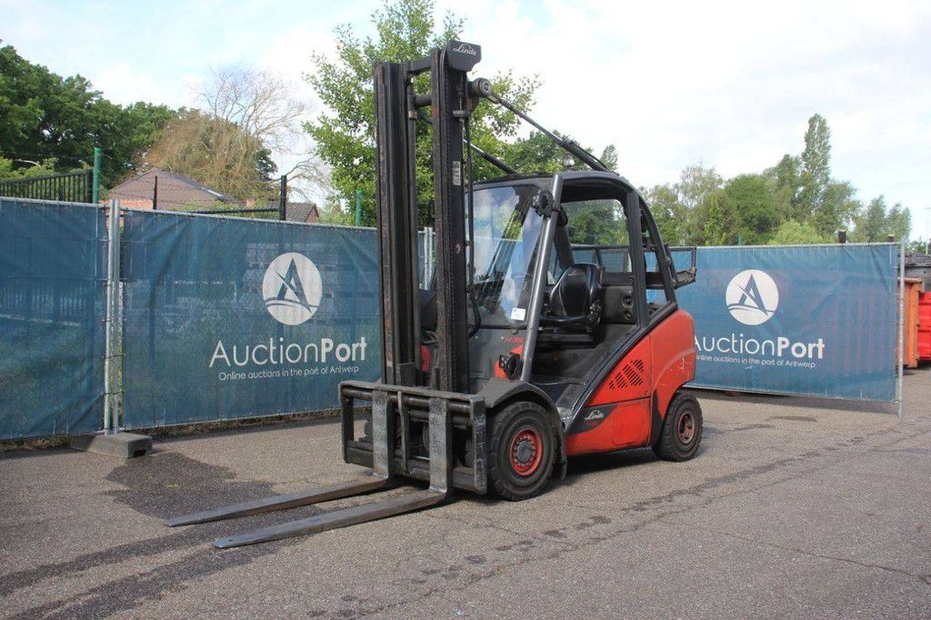 Linde H35D-02 Diesel Forklift 3500kg 5.5m 2013