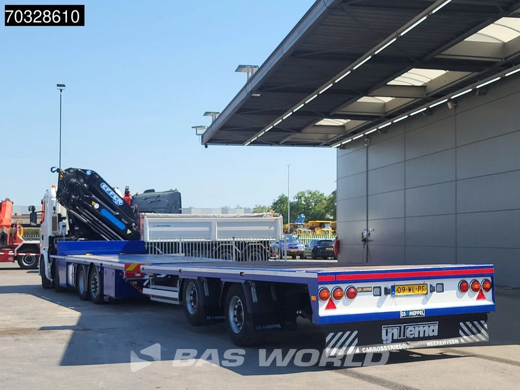 Scania G G410 8X2 NL-Combi EFFER 525/6S Crane Full Air suspension Lift+steering axle Euro 6