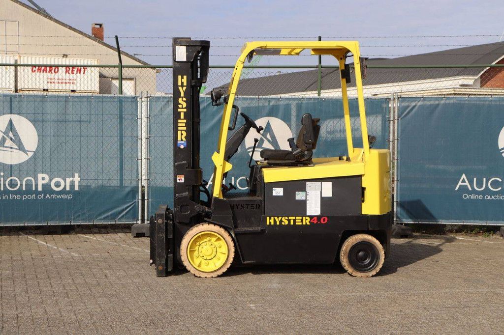 Hyster E4.00XL Electric Forklift 3680kg 3.7m 2011
