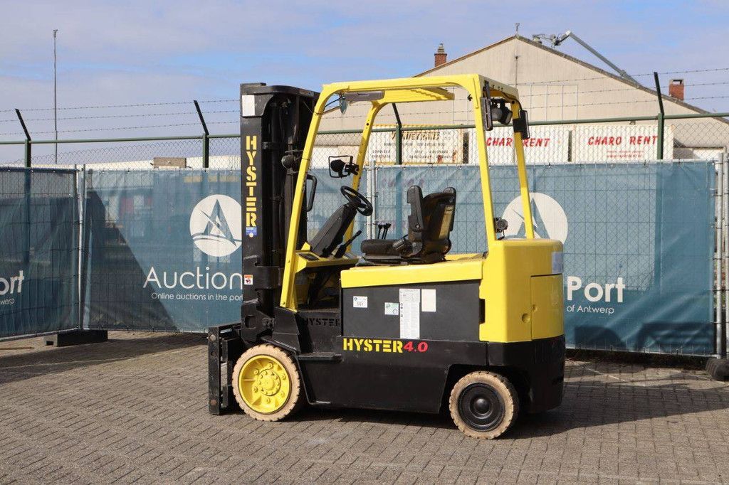 Hyster E4.00XL Electric Forklift 3680kg 3.7m 2011