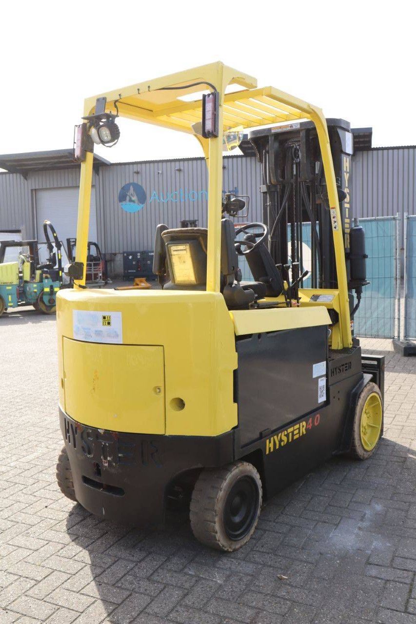 Hyster E4.00XL Electric Forklift 3680kg 3.7m 2011