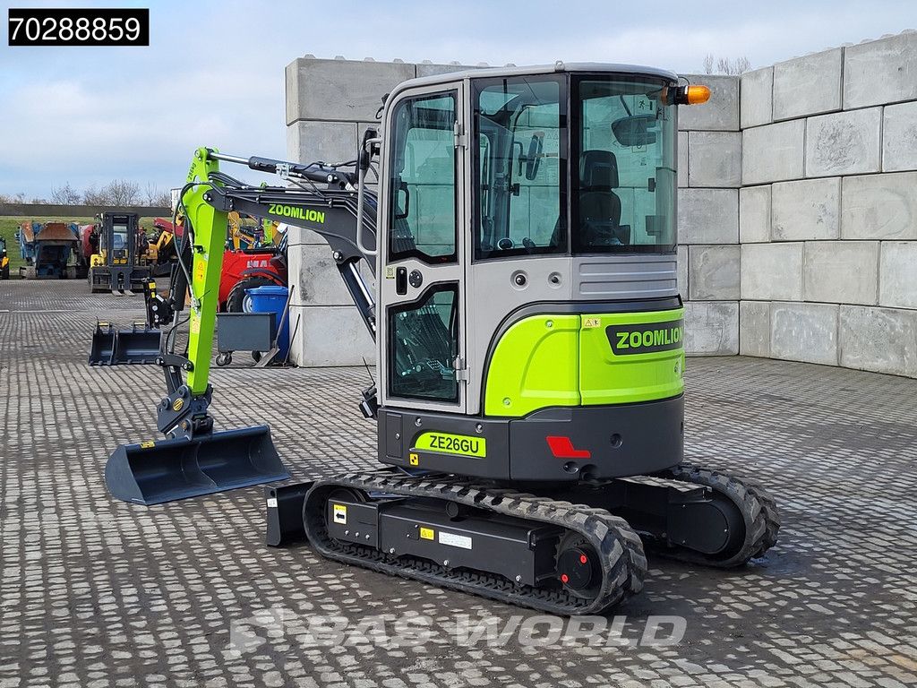 Zoomlion ZE26 GU FACTORY WARRANTY – CE CERTIFIED - KUBOTA ENGINE
