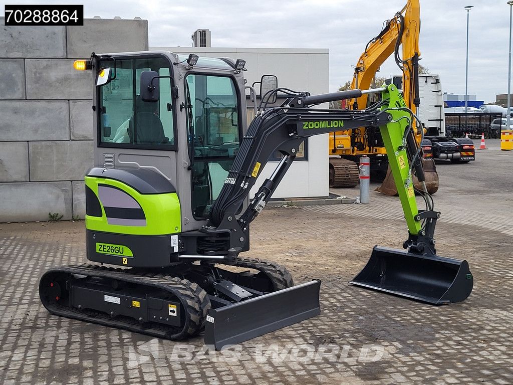 Zoomlion ZE26 GU FACTORY WARRANTY – CE CERTIFIED - KUBOTA ENGINE