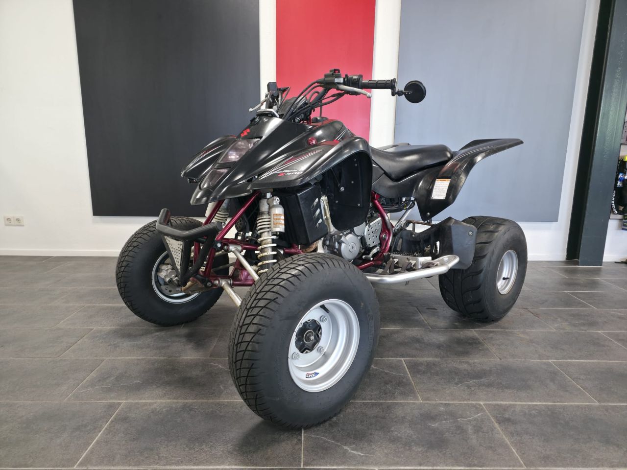 Suzuki LTZ400 (2008) met autokenteken