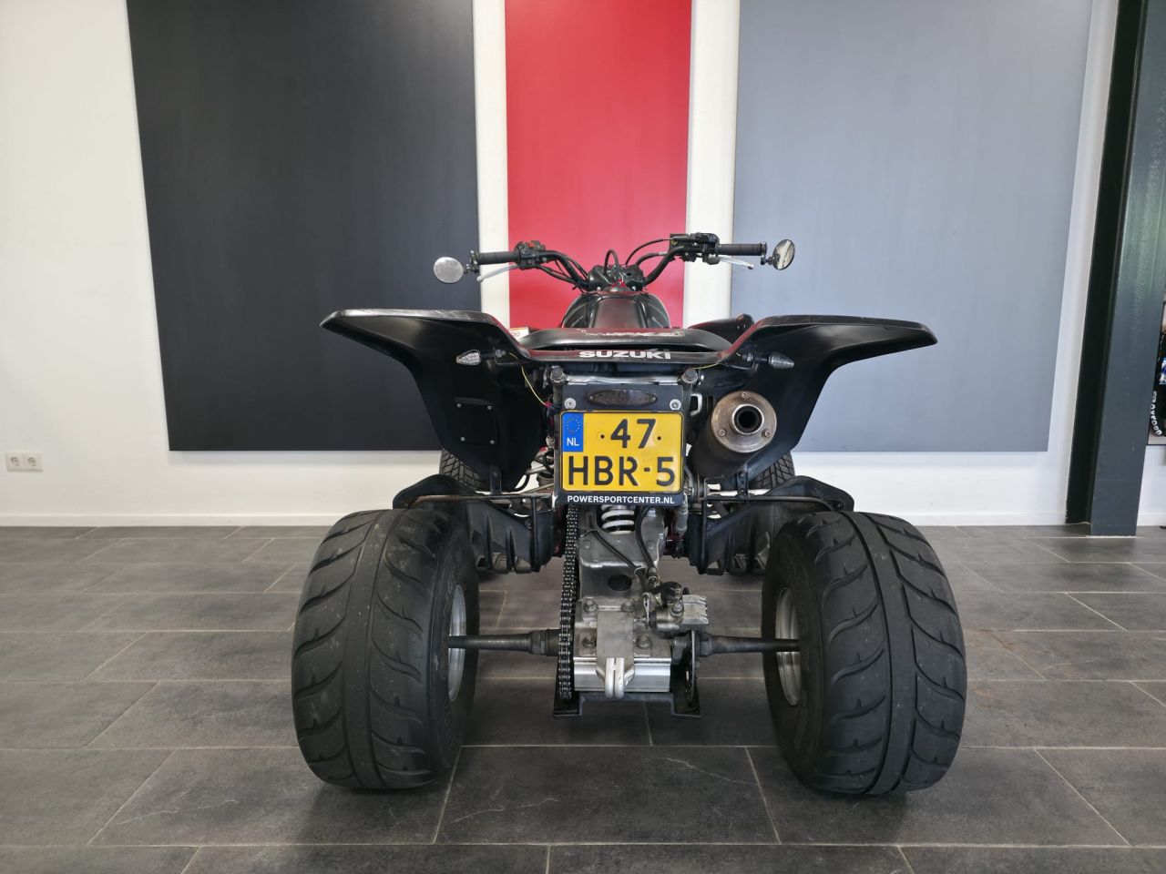 Suzuki LTZ400 (2008) met autokenteken