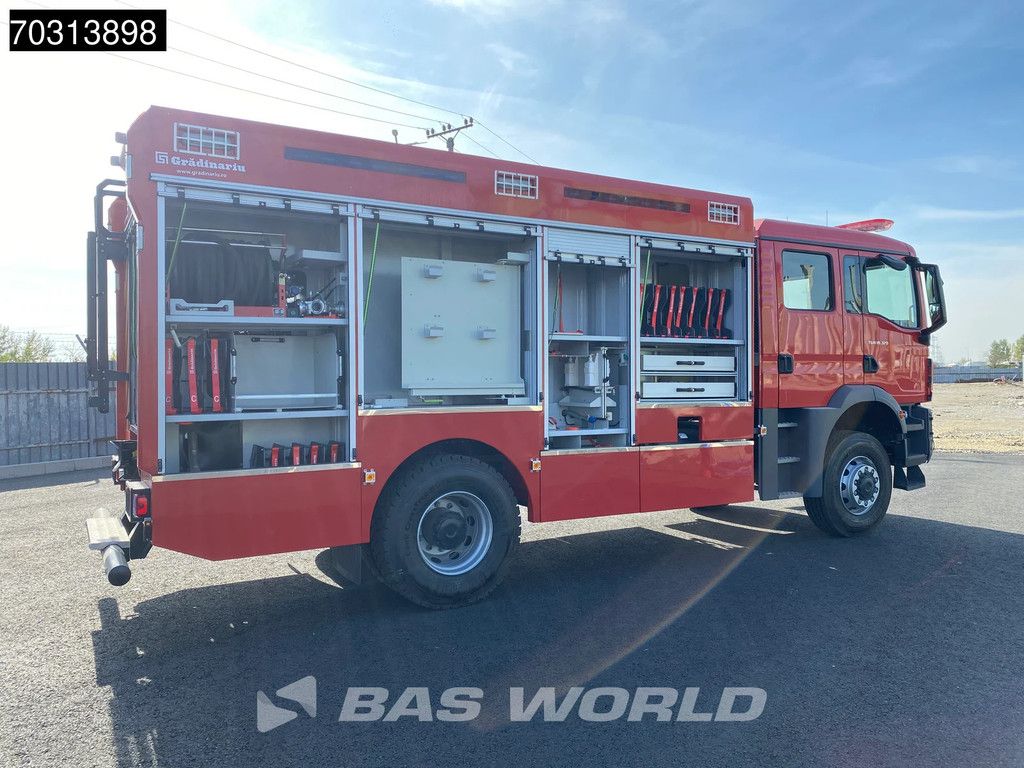 MAN TGM 18.320 4X4 NEW! Gradinariu Feuerwehr Automatic Euro 6 Pump