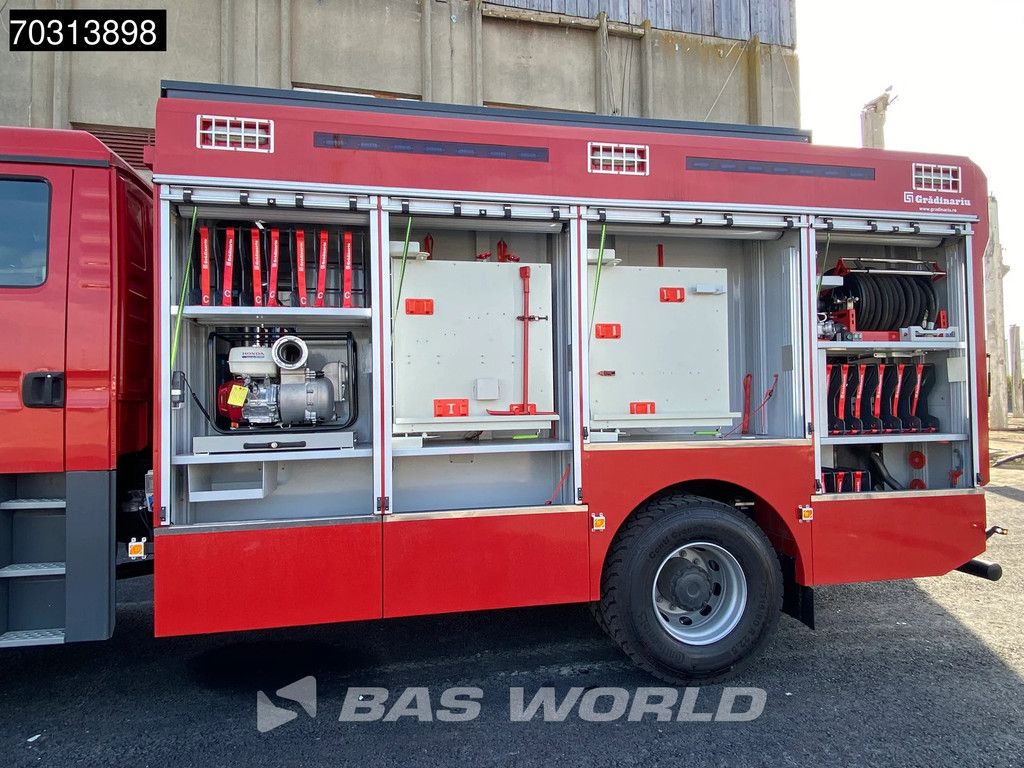MAN TGM 18.320 4X4 NEW! Gradinariu Feuerwehr Automatic Euro 6 Pump