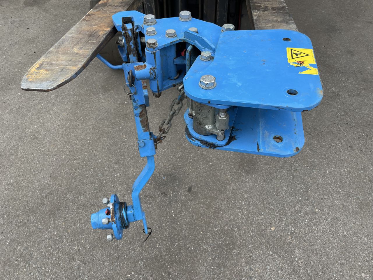 Lemken ploeg dieptewiel