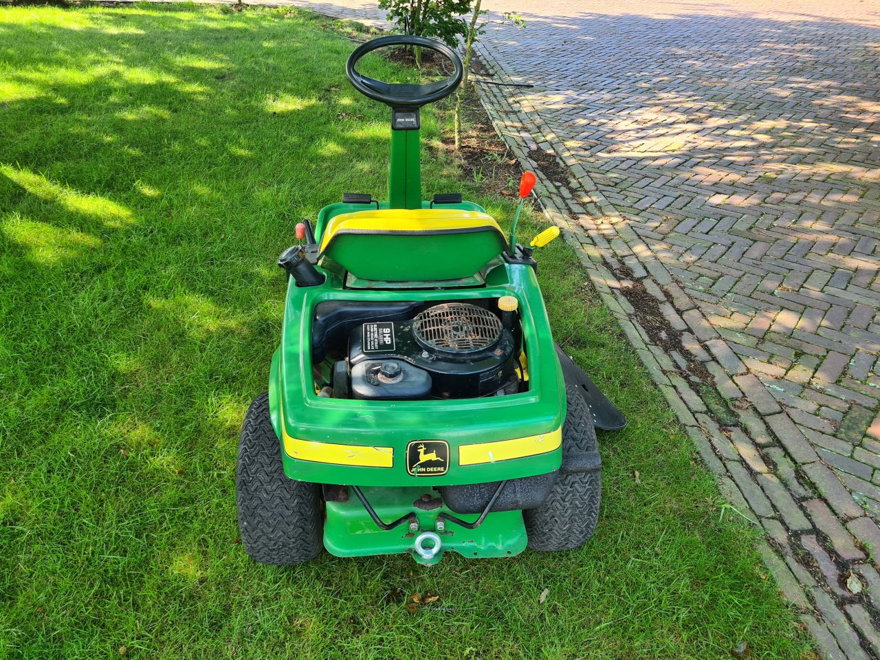 John Deere RX 75 zitmaaier.