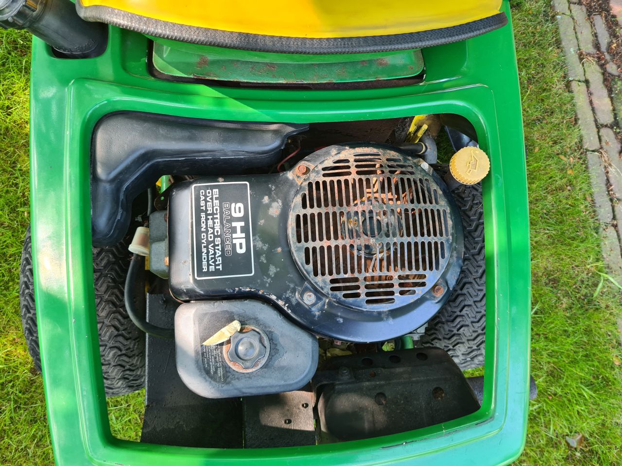 John Deere RX 75 zitmaaier.
