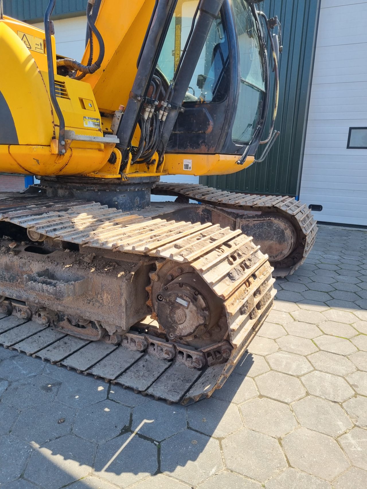 JCB JS 145 rupskraan/graafmachine 2008