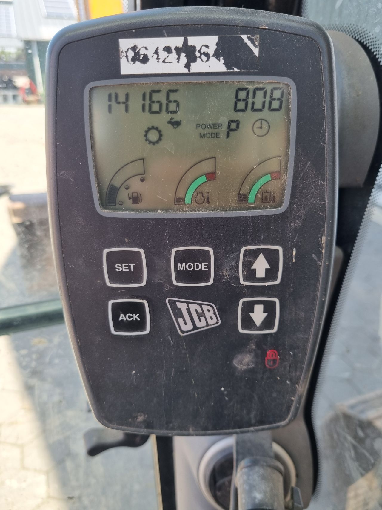 JCB JS 145 rupskraan/graafmachine 2008