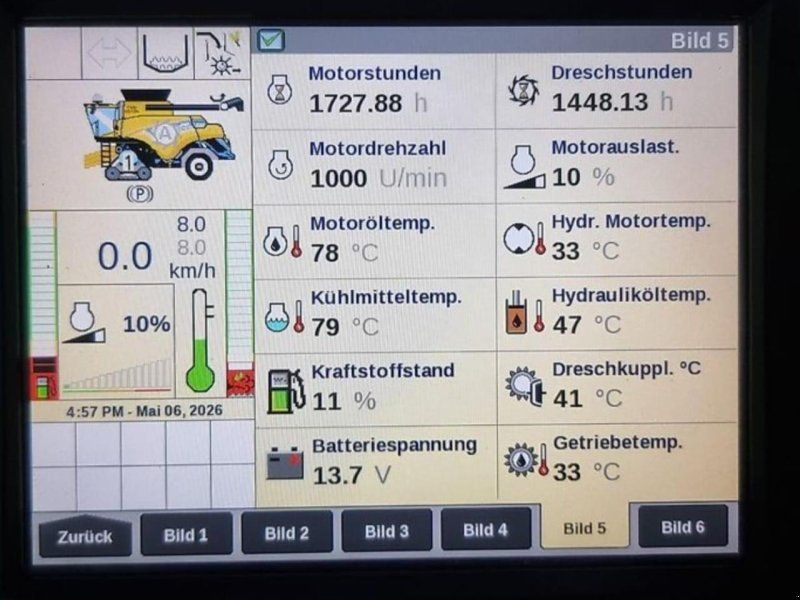 New Holland CR9.90 Relevation Raupe