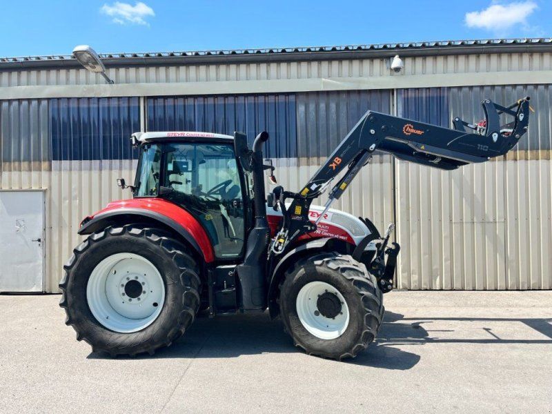 Steyr 4100 Multi mit Hauer XB-Bionic 110