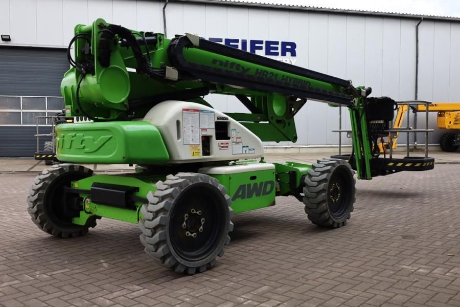 Niftylift HR21 HYBRID As - Is, Hybrid, 4x4 Drive, 21m Workin