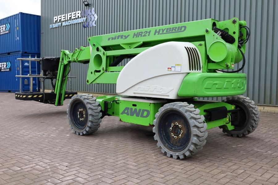 Niftylift HR21 HYBRID As - Is, Hybrid, 4x4 Drive, 21m Workin