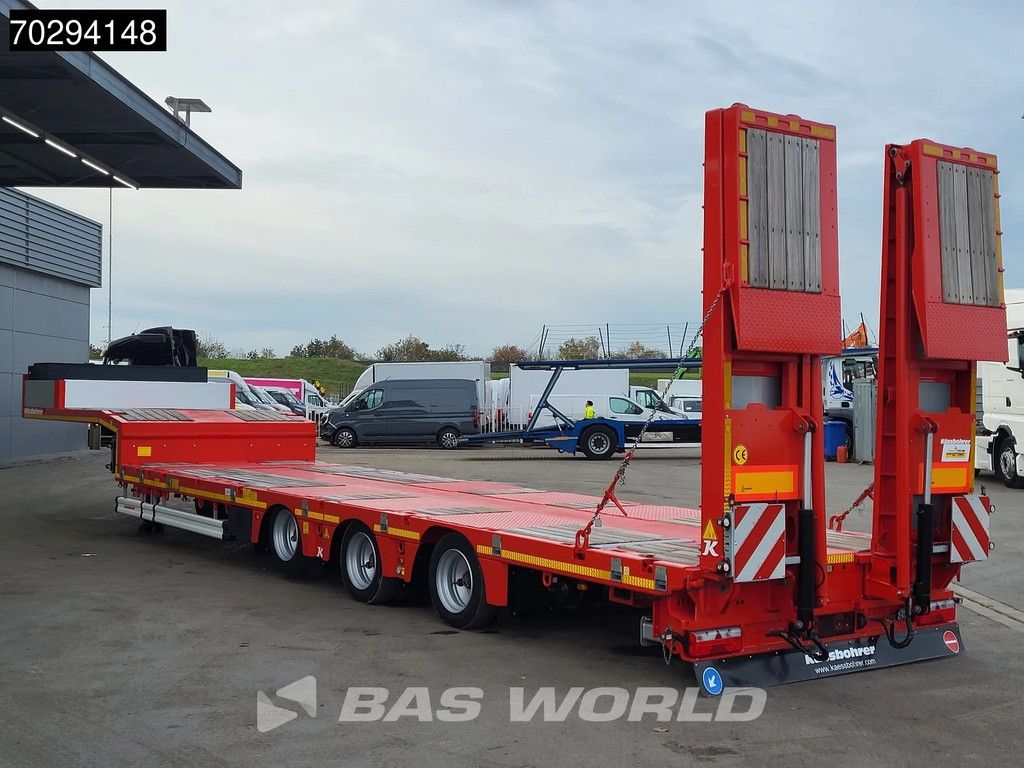 Kässbohrer LB3E 3 Achsen Steering+Lift Axle Extendable Ramps