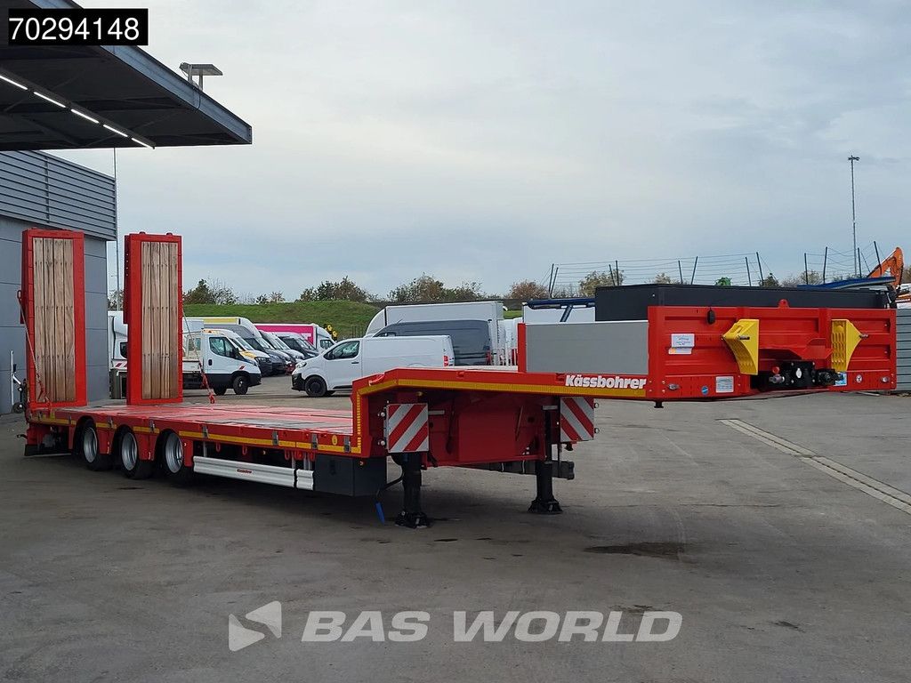 Kässbohrer LB3E 3 Achsen Steering+Lift Axle Extendable Ramps
