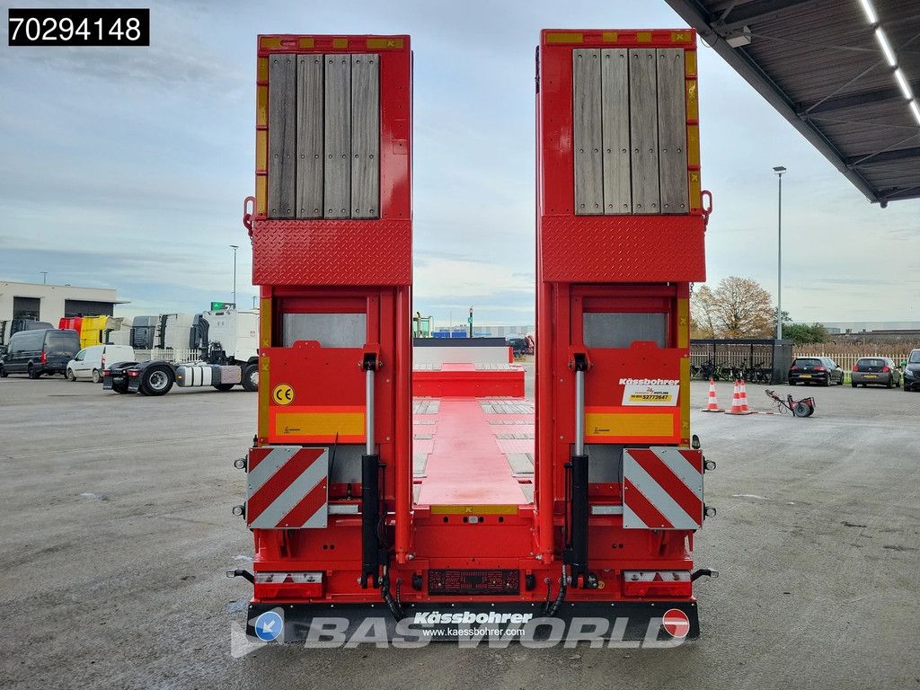Kässbohrer LB3E 3 Achsen Steering+Lift Axle Extendable Ramps